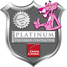 owens corning platinum contractor